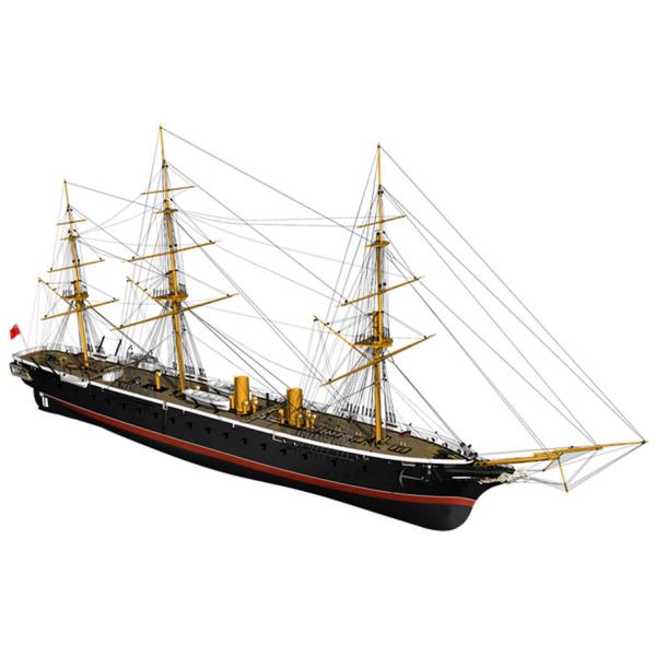 Wooden model ship: HMS Warrior - Billing-437172