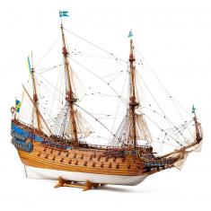 Schiffsmodell aus Holz: Wasa
