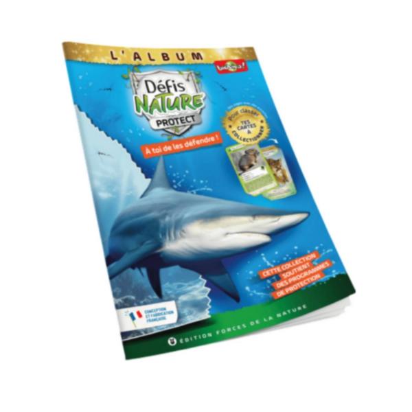 Défis Nature protect : Album rangement requin - Bioviva-990141