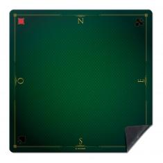 Green prestige card mat 60 x 60 cm