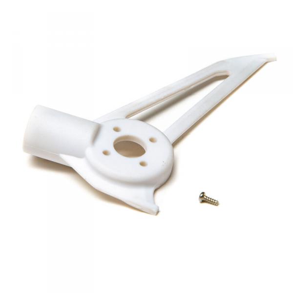 Vertical Tail Fin/Motor Mount (White): 150 S - BLH5404