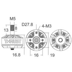 Thrust 2205-2050Kv FPV Racing