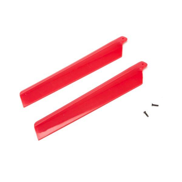 Main Rotor Blades, Red (2): MSRX - BLH3216RE