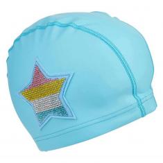 BONNET DE BAIN: ÉTOILE LAGOON - Bleu