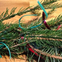 Décorez votre porte aux couleurs de Noël