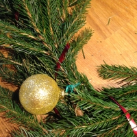 Décorez votre porte aux couleurs de Noël
