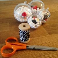 loisirs créatif do it yourself boule de noël