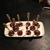 des bâtons à chocolat chaud