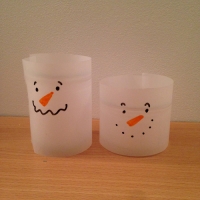 loisirs créatif photophore noël