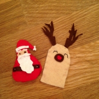 Des personnages de Noël en feutrine - Image n°12