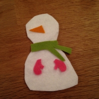 Des personnages de Noël en feutrine - Image n°13