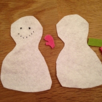 Des personnages de Noël en feutrine - Image n°15