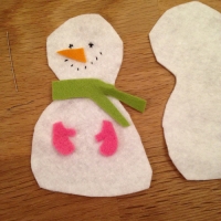 Des personnages de Noël en feutrine - Image n°16
