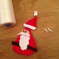 Des personnages de Noël en feutrine - Image n°5