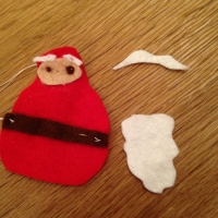 Des personnages de Noël en feutrine - Image n°6