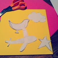 guirlande en papier loisirs créatif fait main