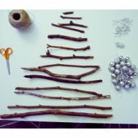 sapin de noël loisirs créatif fait main