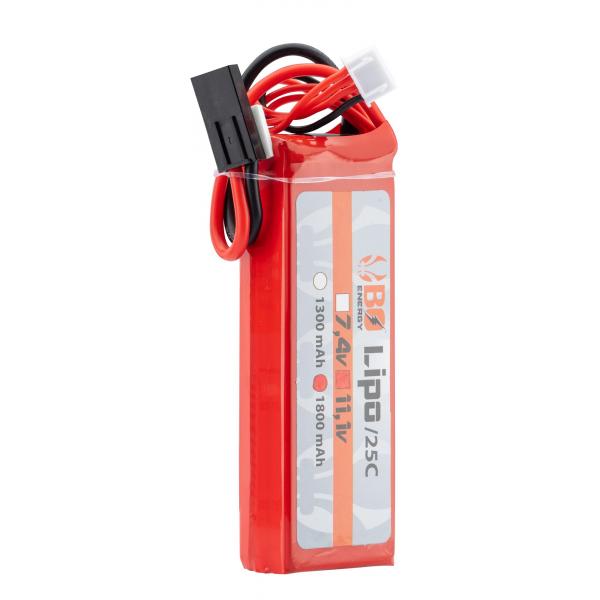1 stick batterie Lipo 3S 11.1V 1800mAh 25C - A63023