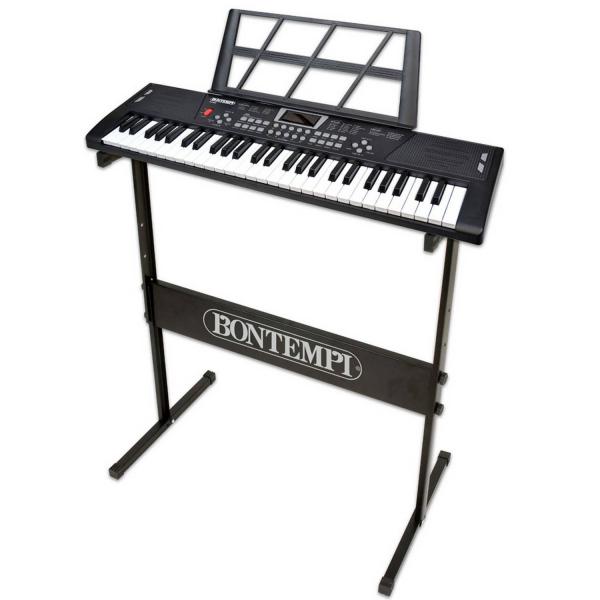 54-lighted key digital keyboard with leg - Bontempi-165435