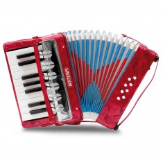 Acordeon 17 teclas + 8 bajos