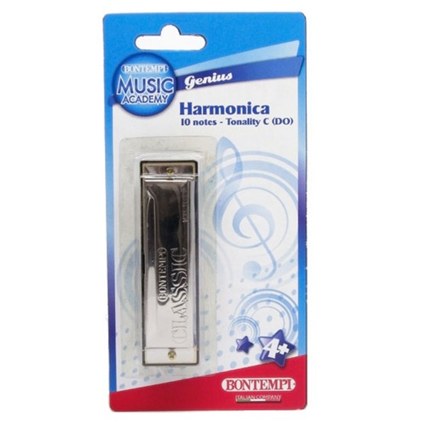 Metal harmonica 18 cm - Bontempi-302420