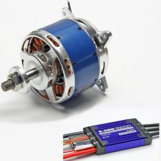 Combo Moteur brushless BOOST 160 V2  (equiv 40cc) - Contrôleur S-CON 120HV