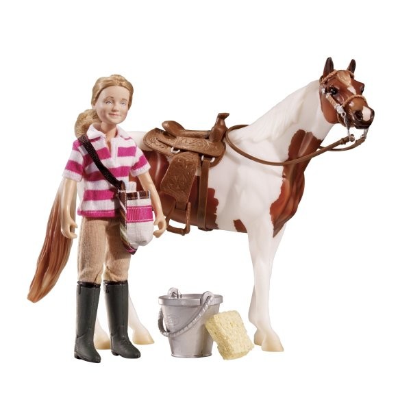 Figurine cavalière et accessoires : Eva (cheval non inclus) - Breyer-94/591064