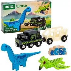 Battery-powered train: Dinosaurs