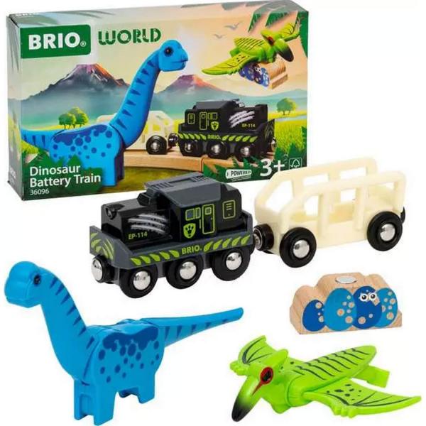 Tren a pilas: Dinosaurios - Brio-63609600