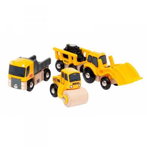 Box of 3 construction machines - Brio-33658