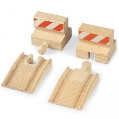 Brio train: Rail box: rise and stop stops