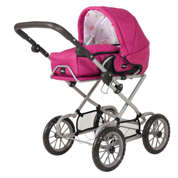 Poussette landau Combi pour poupées : Rose - Brio-24891314