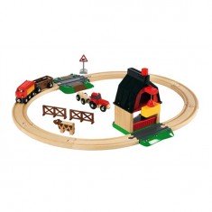 Train Brio : Circuit de la ferme