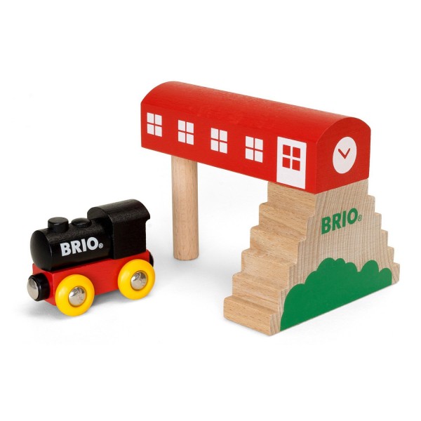 Train Brio - Coffret locomotive et station - Brio-33615