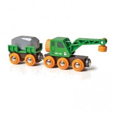 Train Brio :  Wagon grue