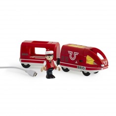 Train de voyageur rechargeable