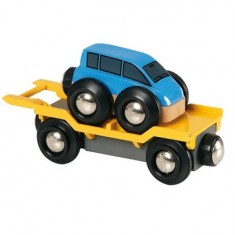 Wagon transport de voiture avec rampe Brio