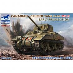 Maquette char : Canadian Cruiser Tank Ram MK.II Early Produktion