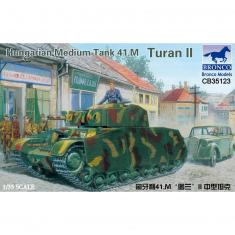 Model tank: Hungarian medium tank 41.M Turan II