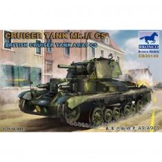 Panzermodell: Kreuzerpanzer Mk.I / ICS British CruiserTank A9 / A9CS