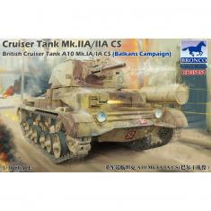 Maquette char : cruiser tank Mk,IIA/IIA A10