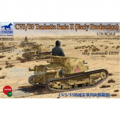 Panzermodell: CV3/33 Tankette Serie II