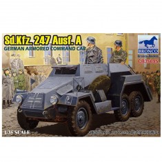 Sd.Kfz.247 Ausf.A.German Armored Command Car- 1:35e - Bronco Models