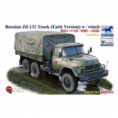Russian Zil-131 Truck (Early Version) w/winch- 1:35e - Bronco Models