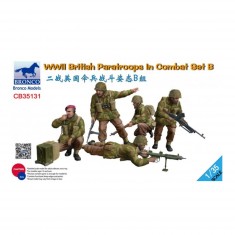 WWII British Paratroops in Combat Set B - 1:35e - Bronco Models