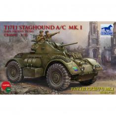 Maquette char : T17E1 Staghound Mk.I Late Production