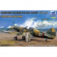 Maqueta de avión: Curtiss Hawk 81-A2'AVG '(Edición especial)