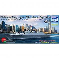 Maquette sous-marin : Type 056 Class Corvette(596/ /597)Huizhou/Qinzhou(HK Garrison) de la marine ch