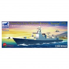 Maquette bateau Chinois : type 052D missile destroyer kunming (172)