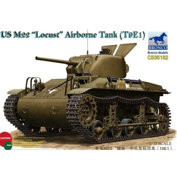 US M22 Locust Airborne Tank (T9E1) - 1:35e - Bronco Models - Bronco-BRM35162